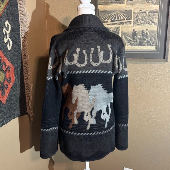 Gorgeous Western Cardigan/Sweater Size Small Excellent Condition - Picture 4 of 6